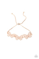 Put a WING on It Rose Gold Butterfly Bracelet Paparazzi Accessories