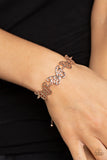 Put a WING on It Rose Gold Butterfly Bracelet Paparazzi Accessories