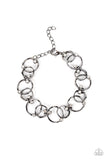 The Universe Revolves around Me Black Bling Bracelet Paparazzi Accessories