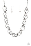 Center of My Universe Black Bling Necklace Paparazzi Accessories