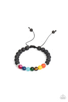 Canyon Kaleidoscope Multi Rainbow Bracelet Paparazzi Accessories