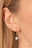 Center of My Universe Gold Bling necklace Paparazzi Accessories