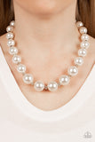 Sail Away with Me Gold Pearl Necklace Paparazzi Accessories