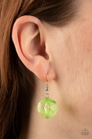 Island Ice Lime Green Necklace Paparazzi Accessories