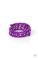 Its a Vibe Purple Universal Bracelet Paparazzi Accessories