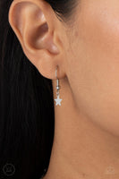 Little Lady Liberty Red Bling Star Choker Necklace Paparazzi Accessories