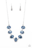 Unleash Your Sparkle Blue Rhinestone Necklace Paparazzi
