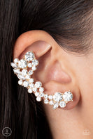 Astronomical Allure Gold Bling Ear Crawler Paparazzi Accessories