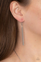 Reeling in Relics Silver Long Necklace Paparazzi Accessories