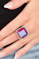 Slow Burn - Pink Bling Ring Paparazzi Accessories
