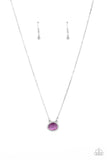 Treasure Me Always - Purple Necklace Paparazzi Accessories