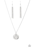Heart Full of Faith White Heart Necklace Paparazzi Accessories Faith