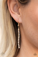Stellar Crescendo Gold FF SS 0722 Gold Necklace Paparazzi