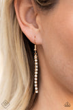 Stellar Crescendo Gold FF SS 0722 Gold Necklace Paparazzi