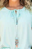 Totally Trolling Orange Necklace FF SS 0722 Paparazzi Accessories