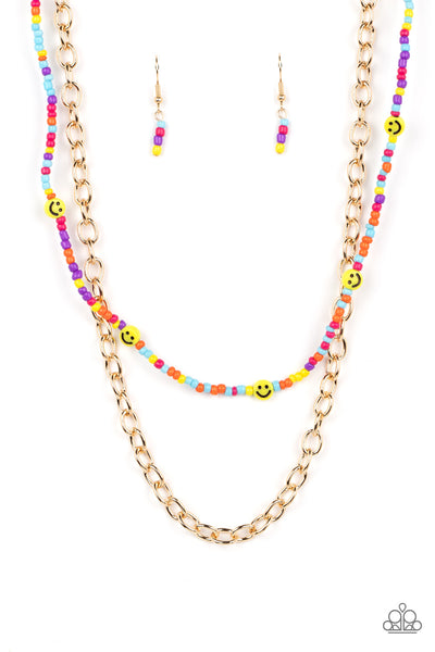 Happy Looks Good on You Multi Necklace Paparazzi Accessories