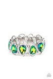 The Sparkle Society Multi Green Bracelet LOTP Paparazzi