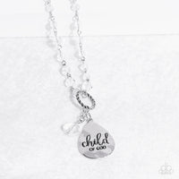 Divine Dance White Child of God Necklace Paparazzi Accessories