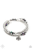 Handcrafted Heirloom Multi Oil Spill Bracelet Paparazzi