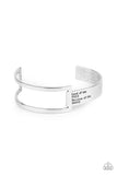 America the Brave silver Paparazzi Accessories bracelet cuff