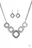 Paparazzi Accessories Wild Catch Black Necklace