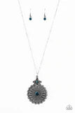 WALK ON THE WILDFLOWER SIDE - BLUE Paparazzi Accessories