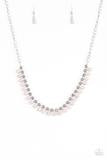 Paparazzi Accessories Extinct Species Gray Necklace Fringe