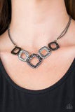 Paparazzi Accessories Wild Catch Black Necklace