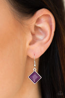 Paparazzi Accessories Feeling Inde-PENDANT Purple Necklace