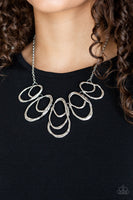 Paparazzi Accessories Terra Storm Silver Necklace