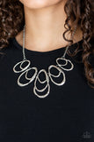 Paparazzi Accessories Terra Storm Silver Necklace