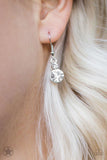 Paparazzi Accessories  Hollywood Hills White Rhinestone Bling Necklace
