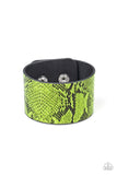 Paparazzi Green Urban Leather Bracelet It's a Jungle Out There
