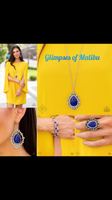 Paparazzi Glimpses of Mailbu November 2020 Fashion Fix Blue Silver