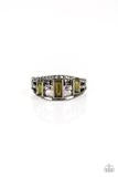 Paparrazi Accessories Noble Nova Green Ring