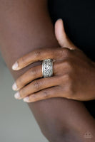 Paparrazi Accessories Pick Up The Pieces Silver Ring