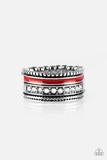 Paparazzi Accessories Rich Rogue Ring Red