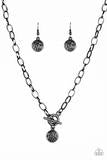 Paparazzi Accessories SORORITY SISTERS - BLACK Neklace