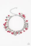 Paparazzi Accessories West Coast Wanderer Red Bracelet
