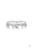 Beyond The Basics - White Paparrazi Accessories bracelets