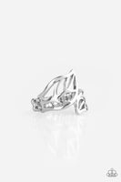 Paparazzi Accessories Leaf it All Behind Silver Ring