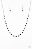 Paparazzi Accessories Party Like a Princess - Black Necklace