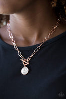Paparazzi Accessories She Sparkles On Copper Necklace Bling